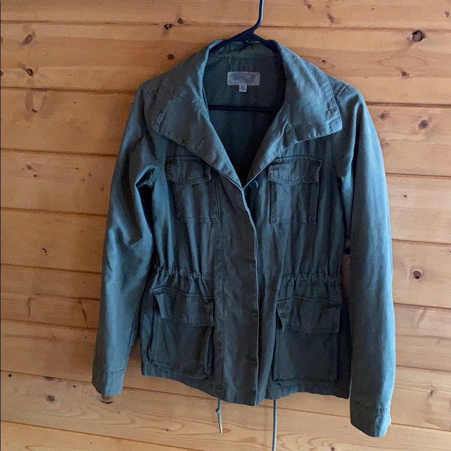 Army Style Button Jacket